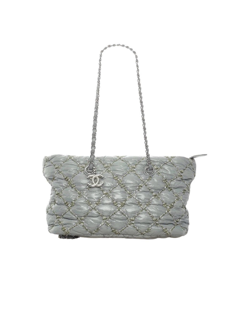 Chanel Paris-Byzance Tweed On Stitch Shoulder Bag - Picture 2 of 7